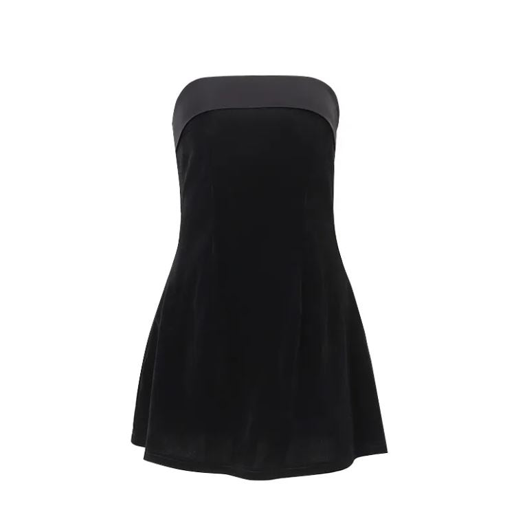 Women's Backless Off-Shoulder Tube Dress