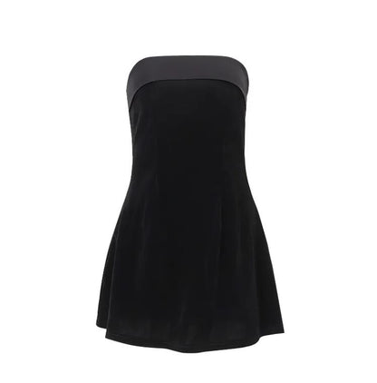 Women's Backless Off-Shoulder Tube Dress